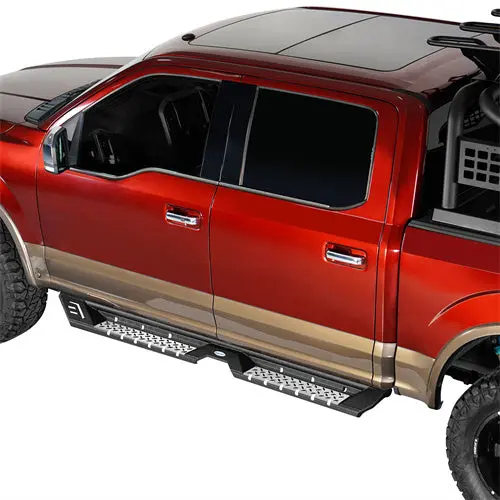 Ford F-150 Side Steps (15-26 Ford F-150 Supercrew & 17-26 F-250 F-350 Crew Cab) - Hooke Road 2