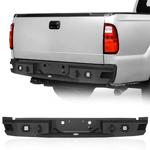 Rear Bumper W/License Plate Light(99-16 Ford F-250 F-350 ) - Discovery - Hooke Road 1