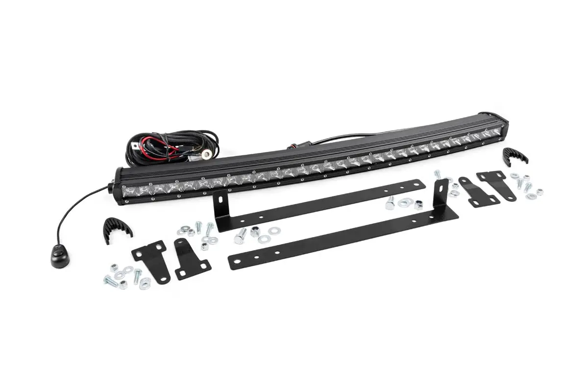 Led Light Kit - Grille Mount - 30 Inch Chrome Single Row - Ford F-150 (09-14) 1