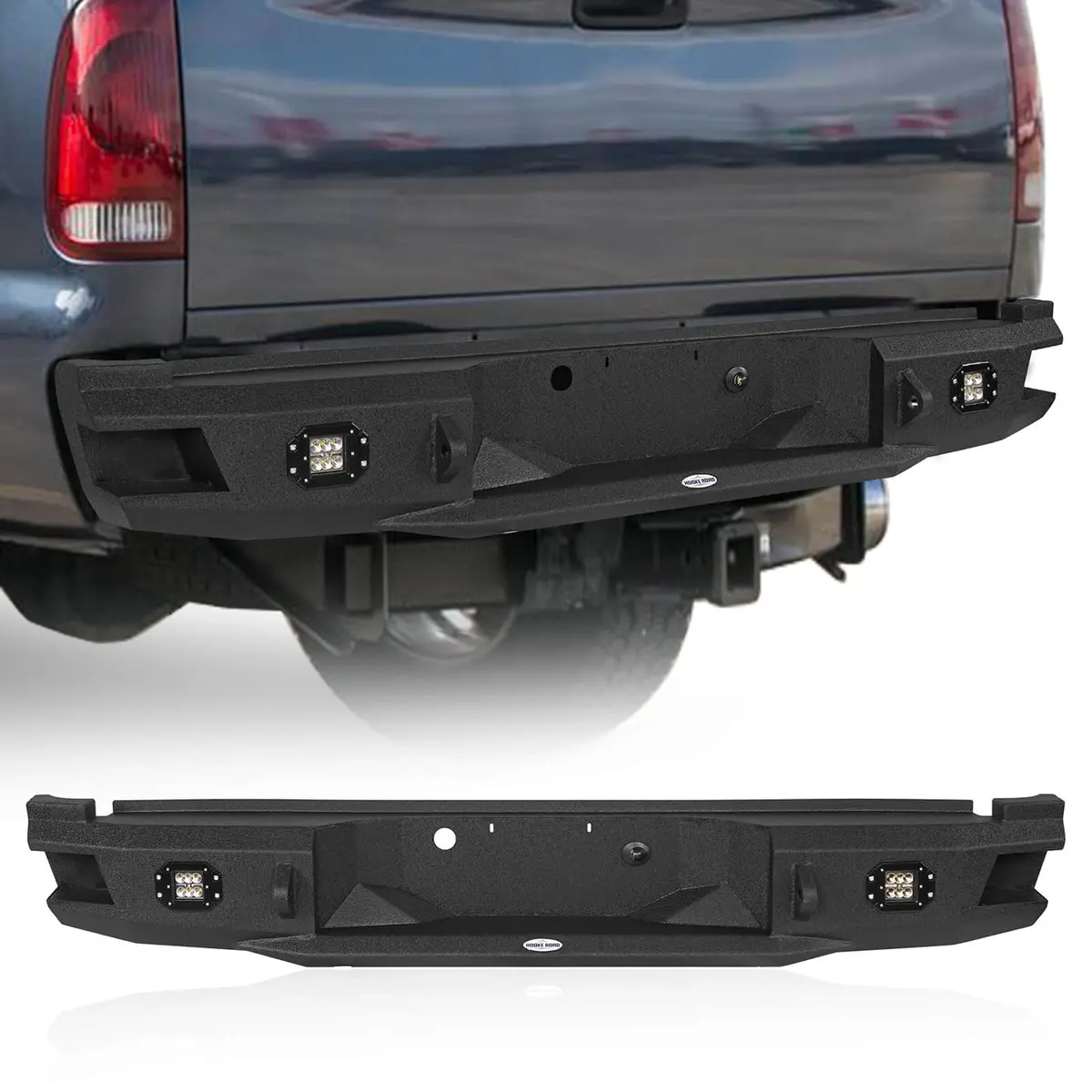 Ford Pickup Truck Rear Aftermarket Bumper (05-07 F-250 F-350) - Hooke Road 1