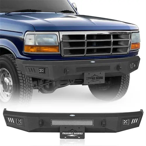 Ford Front Bumper For 1992-1996 Bronco F-150 F-250 F-350 -  Hooke Road 1