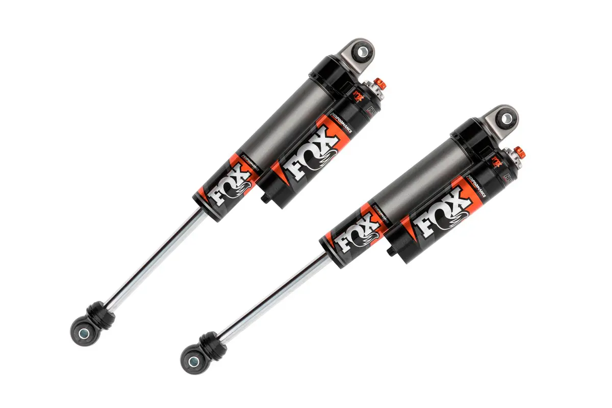 Fox 2.5 Rear Shocks W/ Dsc Reservoir Adjuster | 2-3 Inch Lift | Performance Elite Series | Jeep Gladiator Jt (20-23) 1