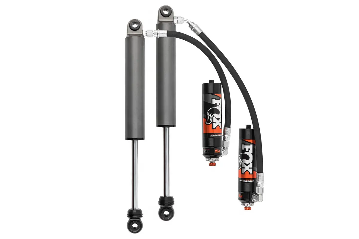 Fox 2.5 Rear Shocks W/ Dsc Reservoir Adjuster | 2.5-4 Inch Lift | Performance Elite Series | Chevy Silverado And Gmc Sierra 1500 (19-25) 1