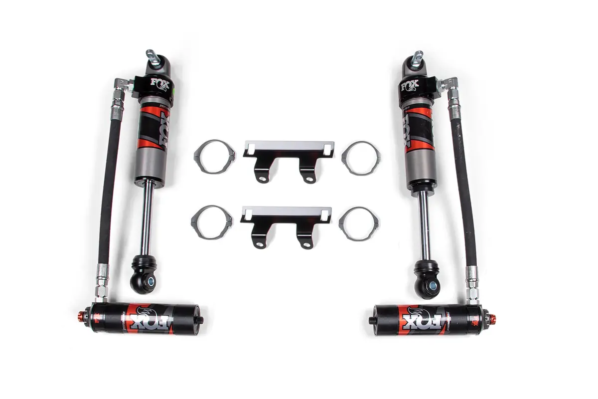 Fox 2.5 Front Shocks W/ Dsc Reservoir | 6.5 Inch Lift | Performance Elite Series | Chevy Silverado And Gmc Sierra 2500 / 3500 Hd (20-25) 1