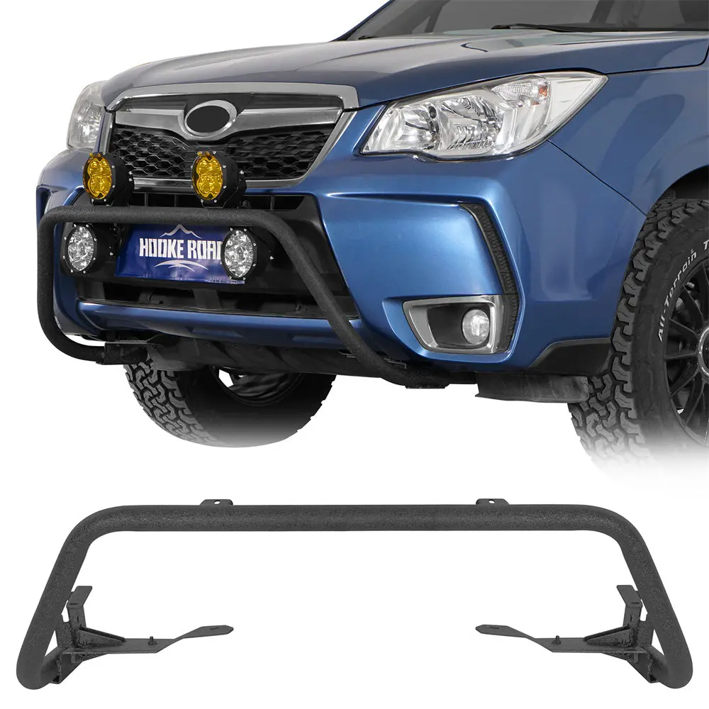 Front Bull Bar Light Bar For 2014-2018 Subaru Forester - Hooke Road 1