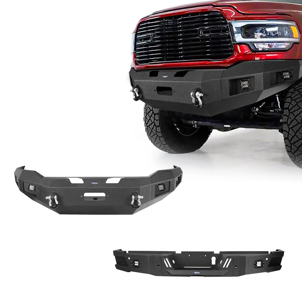 Hooke Road Front Bumper & Rear Bumper(19-24 Ram 2500 3500) 1