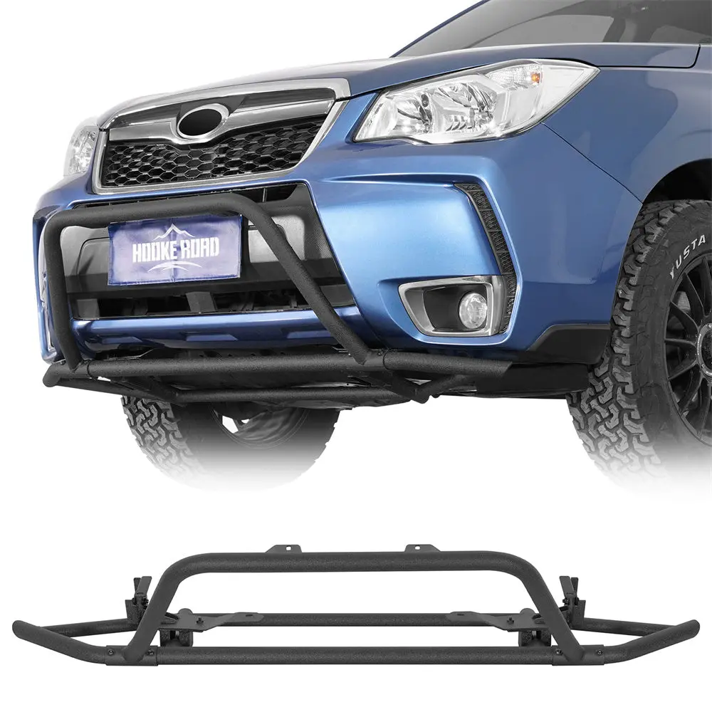 Front Tube Bumper Guard Light Bar (14-18 Subaru Forester) - Hooke Road 1