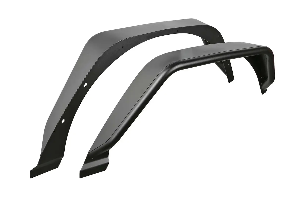 Jeep Jl Tube Fenders Rr Stl-Pwdrcoat Blk Texture 1