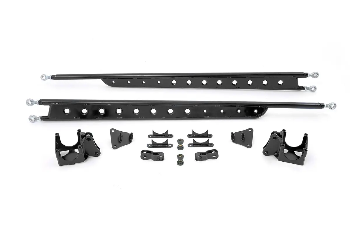 Super Duty Trctn Bars Black- 1