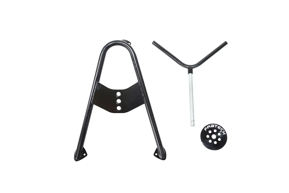 Spare Tire Mnt Angled Black- 1