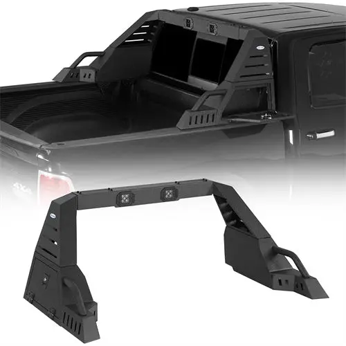 22.6" High Adjustable Truck Roll Bar For Full-Size Pickup Trucks - Hooke Road 1