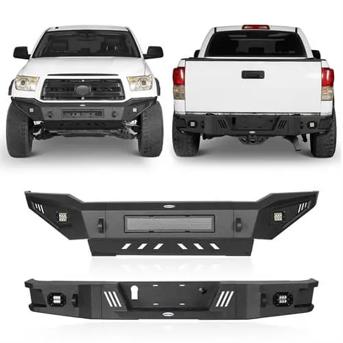 Hooke Road Full Width Front Bumper & Rear Bumper(07-13 Toyota Tundra) 1