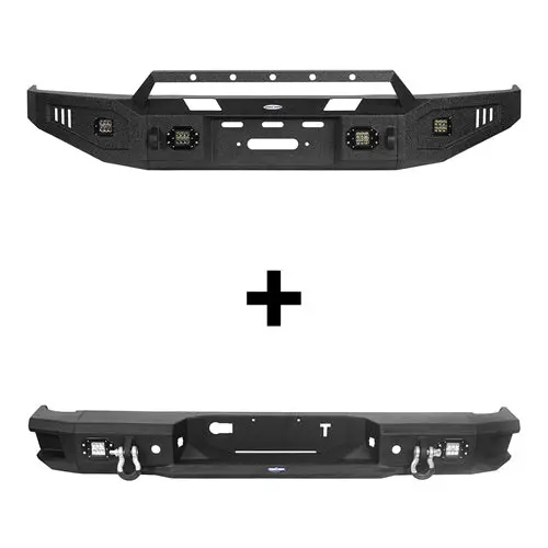 Hooke Road Full Width Front Bumper & Rear Bumper(07-13 Toyota Tundra) 1