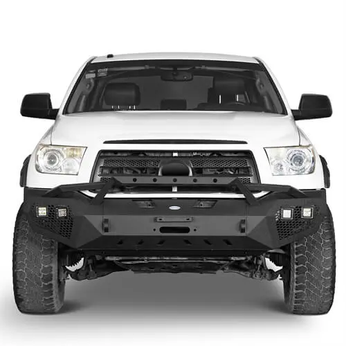 Hooke Road Full Width Front Bumper With Hoop(07-13 Toyota Tundra) 1