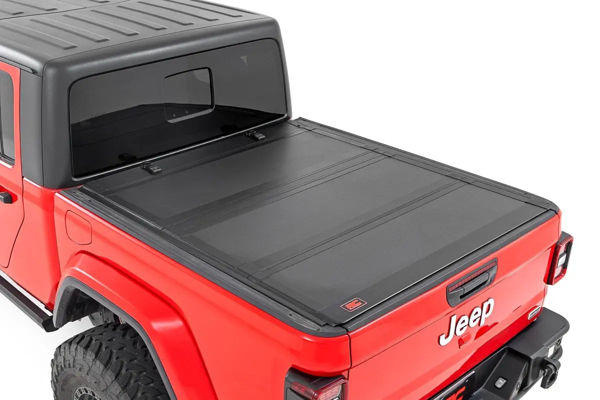 Hard Tri-Fold Flip Up Bed Cover - 5' Bed - Jeep Gladiator Jt 4Wd (2020-2024) 1