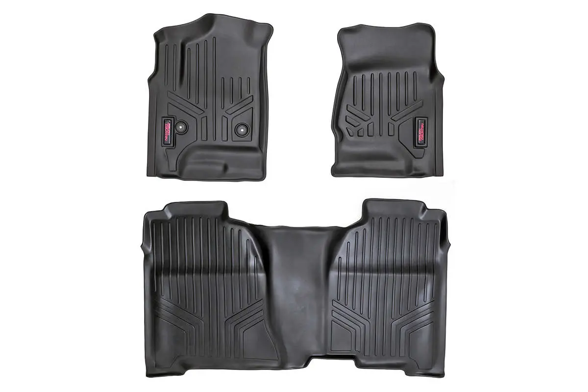Floor Mats - Fr & Rr - Crew Cab - Chevy/Gmc 1500/2500Hd/3500Hd 2Wd/4Wd 1
