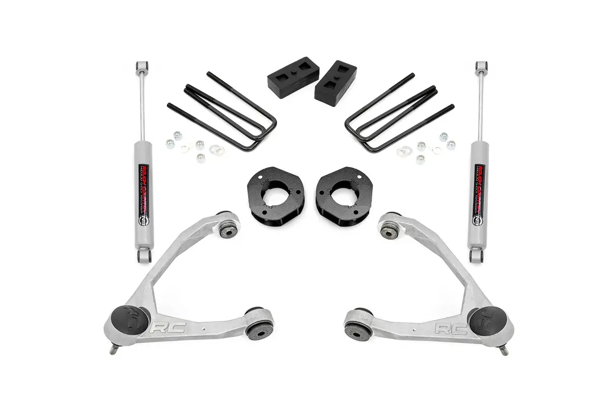 3.5 Inch Lift Kit - Forged Uca - Cast Steel - Chevy/Gmc 1500 (07-16) 1