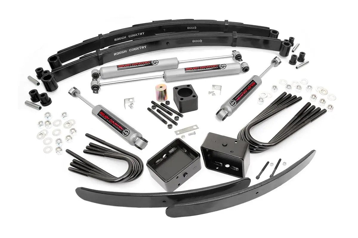 6 Inch Lift Kit - Rear Blocks - Chevy C30/K30 Truck (77-87)/C3500/K3500 Truck (88-91) 1