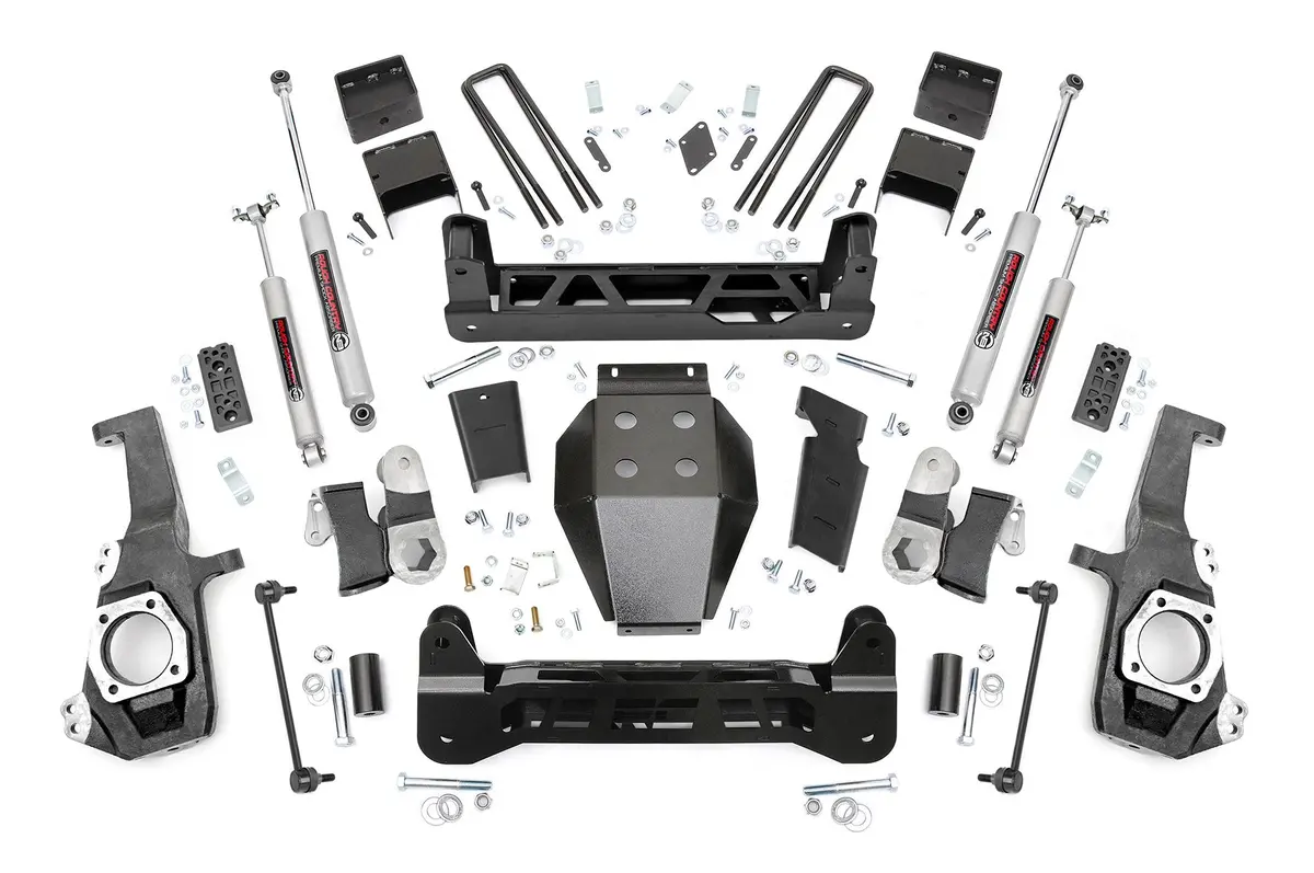 5 Inch Lift Kit - Ntd - Chevy Silverado & Gmc Sierra 2500Hd 4Wd (2020-2024) 1