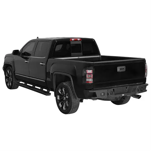 Sierra 1500 Rear Bumper W/ Led Spotlights (07-18 Gmc Sierra 1500) - Hooke Road 2
