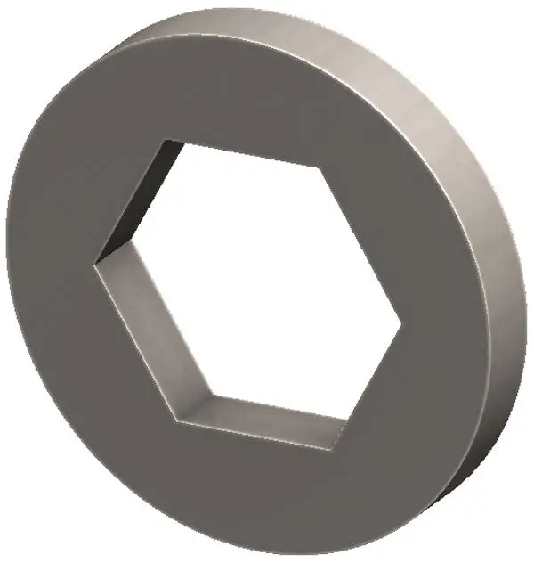 Hex Capture Washers 1