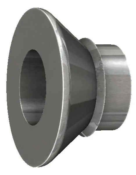 7/8 To 3/4 Safety High Misalignment Spacer Zinc Plated Steel 2 Inch Mounting Width 1