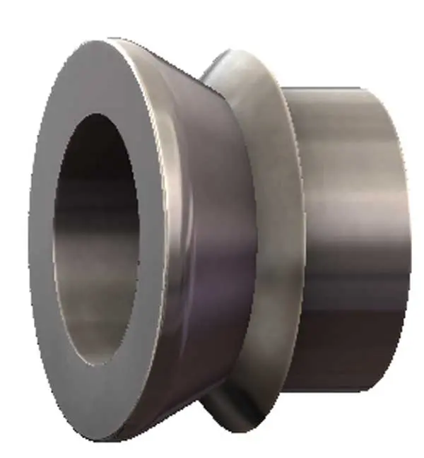 1/2" To 3/8" High Misalignment Spacer Zinc Plated Steel 1-3/8 Inch Mounting Width 1
