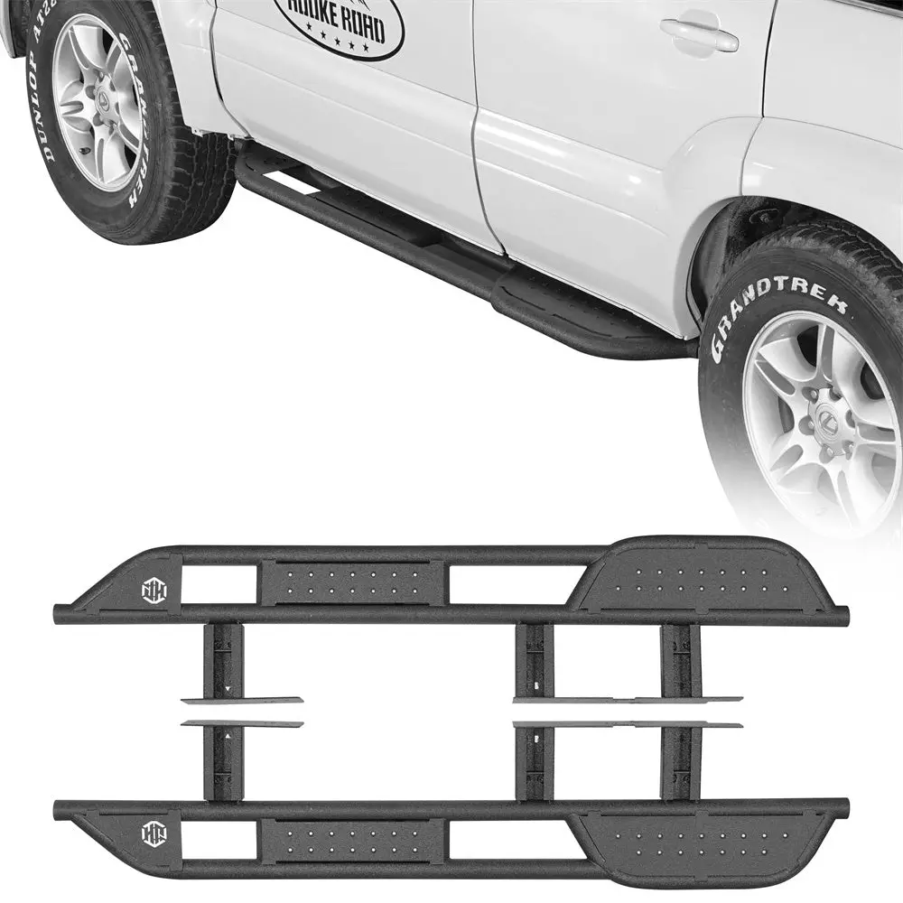2003-2009 Lexus Gx470 Running Boards W/ Non-Slip Pads - Hooke Road 1
