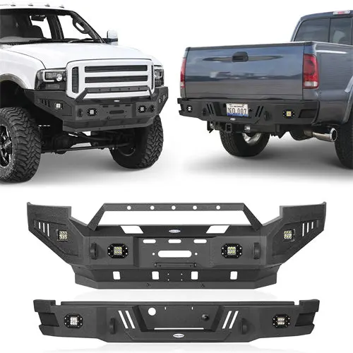 2005-2007 Ford F250 Front Bumper & Rear Bumper - Hooke Road 1
