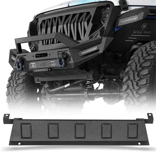 Hooke Road Front Skid Plate (18-26 Jeep Wrangler Jl & Gladiator Jt 20-26) 1