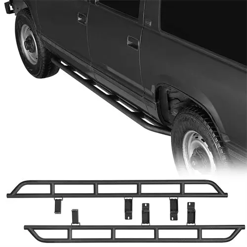 Tube Rocker Sliders For 92-99 Chevy Suburban (Excluding K2500 Suburban) - Hooke Road 1