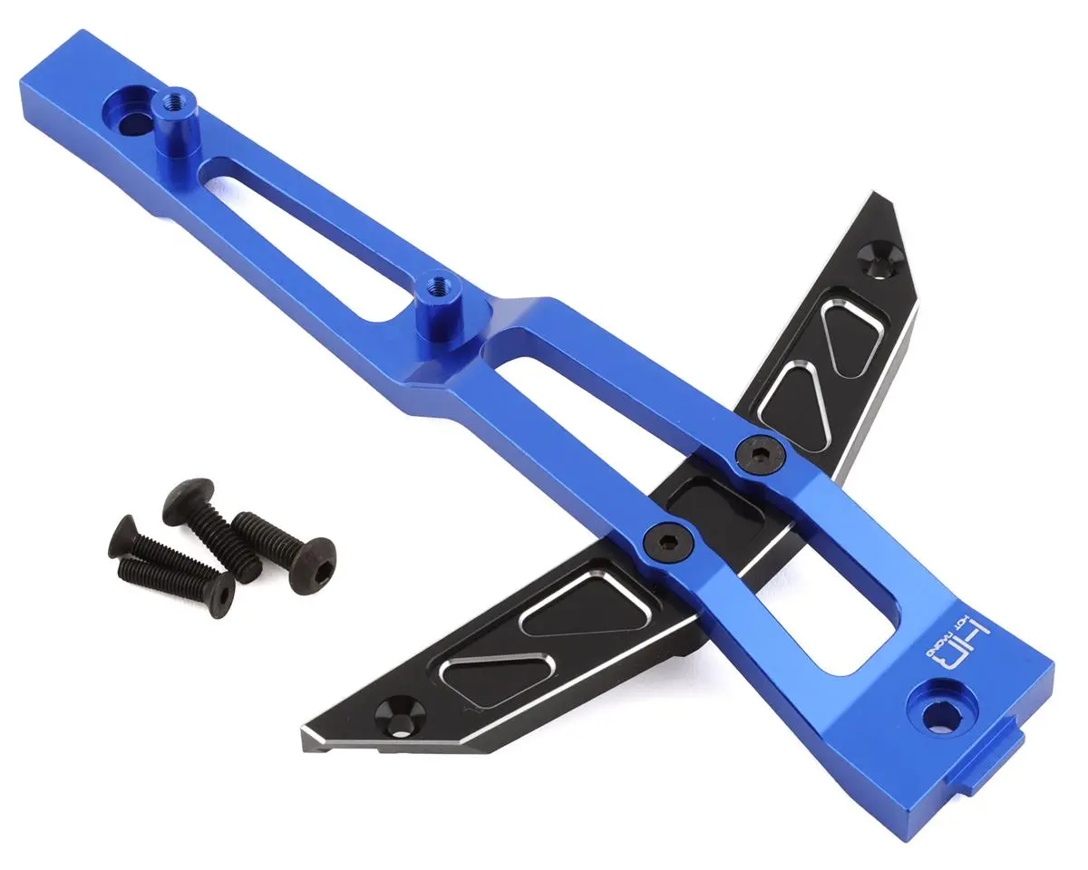 Maxx Aluminum Front Chassis Brace (Blue) 1