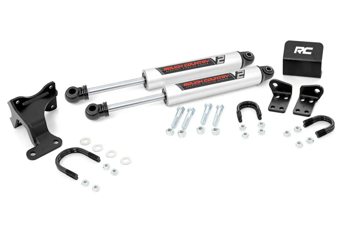 Rough Country 8734970 V2 Steering Stabilizer 1