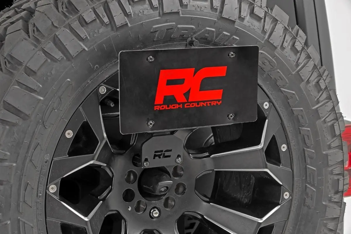 License Plate Relocation Bracket - Jeep Wrangler Jl (18-24)/Wrangler Unlimited (18-24) 1