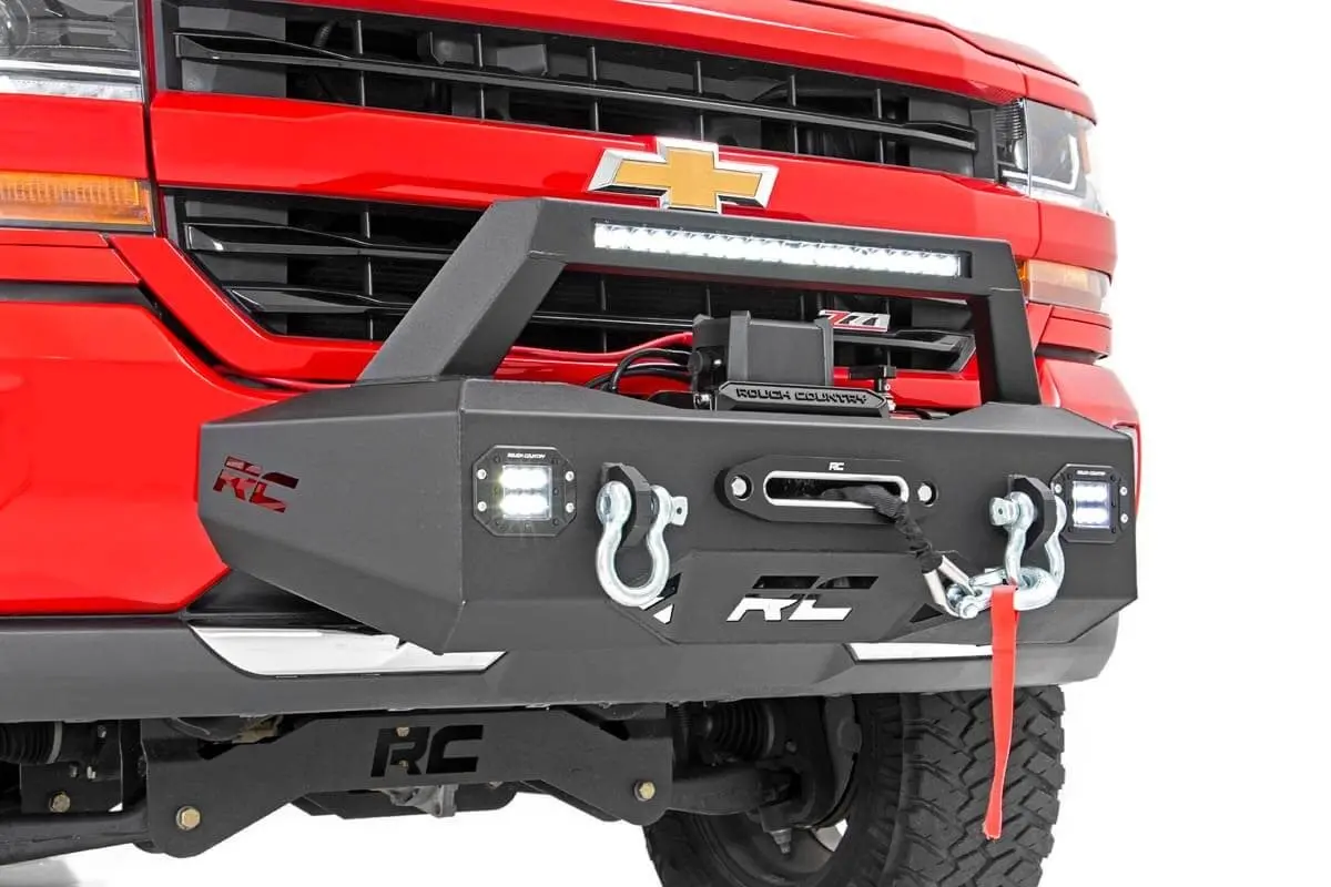 Exo Winch Mount Kit - Chevy Silverado 1500 2Wd/4Wd (2007-2018 & Classic) 1