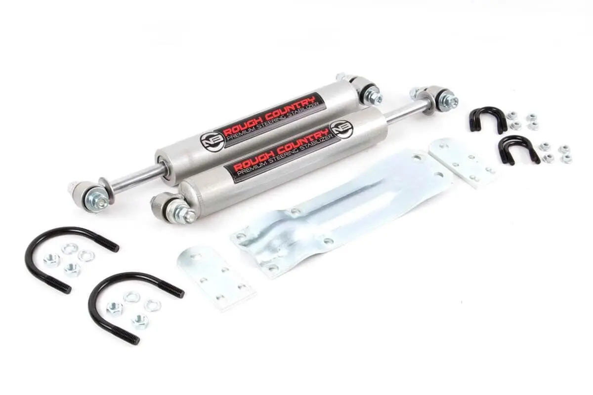 N3 Steering Stabilizer - Dual - Chevy/Gmc C10/K10 C15/K15 Truck/Half-Ton Suburban/Jimmy 4Wd 1