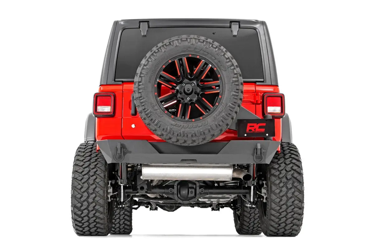 Rear Bumper - Trail - Tire Carrier - Jeep Wrangler Jl (18-24)/Wrangler Unlimited (18-24) 1