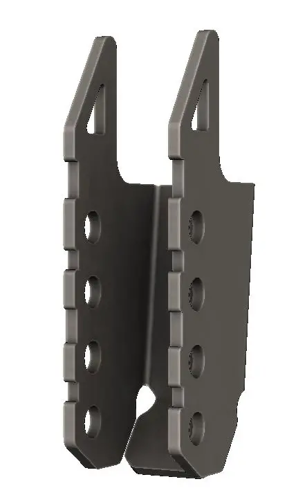 Inside Frame Panhard - Trackbar Mounting Bracket 1/4" 1