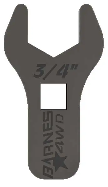 Jam Nut Wrench 3/4 1