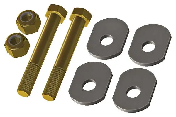 Tj, Lj, Xj, Zj, Front Axle Cam Bolt Delete Kit 1