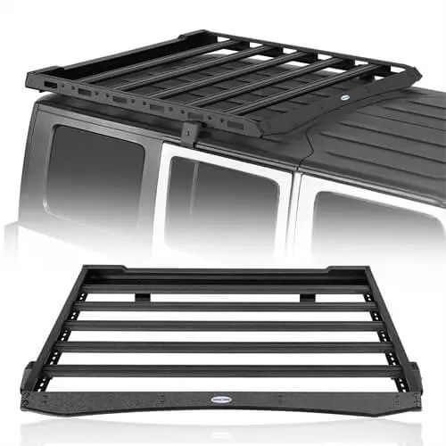 Jeep Wrangler Jk Aluminum Luggage Rack Roof Rack For Hard Top 2/4 Doors - Hooke Road 1