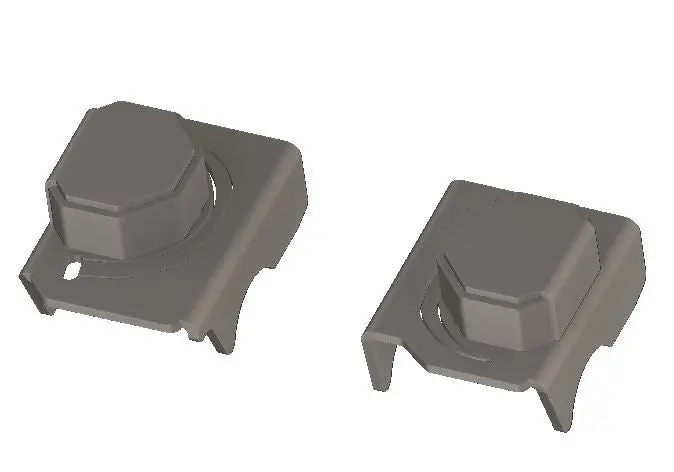 Jk Front Axle Coil Spring Buckets 1