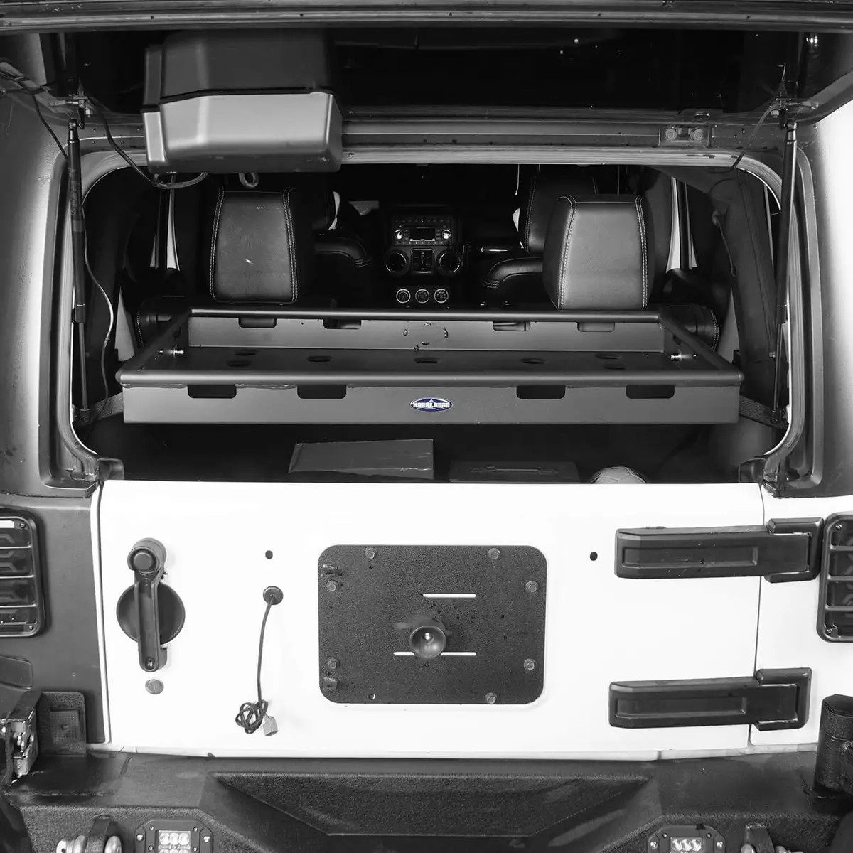 Hooke Road 4-Door Interior Cargo Rack(07-18 Jeep Wrangler Jk Jku) 2