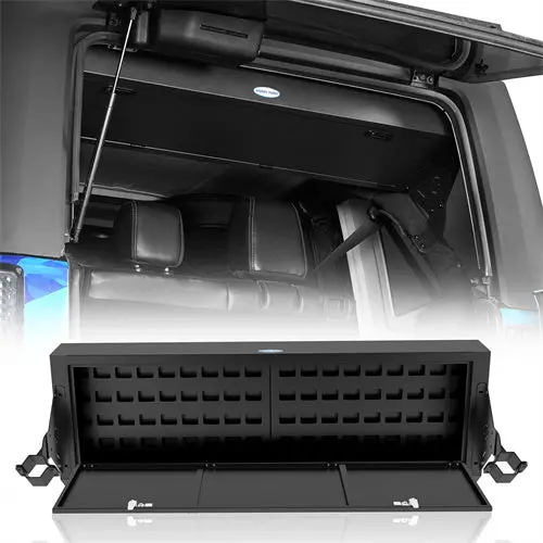 Jeep Jk Rear Storage Lock Box (07-18 Jeep Wrangler Jk 4-Door Hardtop) - Hooke Road 1