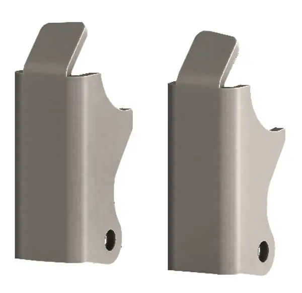 Jeep Tj, Lj Oem Rear Axle Shock Mounts 2