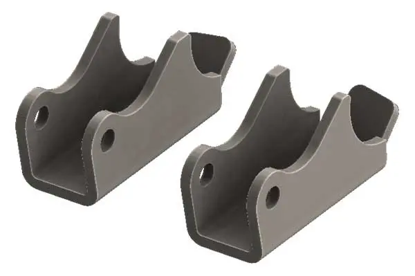 Jeep Tj, Lj Oem Rear Axle Shock Mounts 1