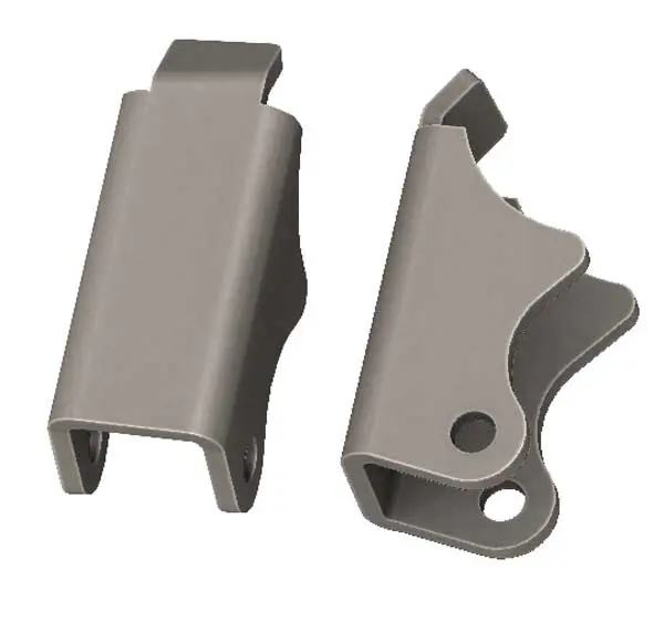 Jeep Tj, Lj Rear Axle Shock Mounts (Dana 60 And Ford 8.8) 1