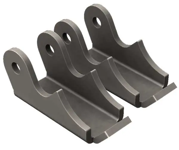 Jeep Wrangler Yj Rear Axle Shock Brackets 1