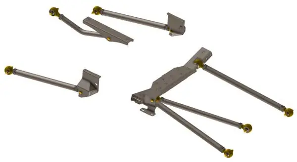Jeep Jk And Jku Front And Rear 3 Link Suspension Kit 1