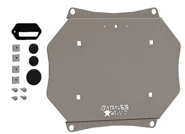 Jk License Plate Relocation Kit 1